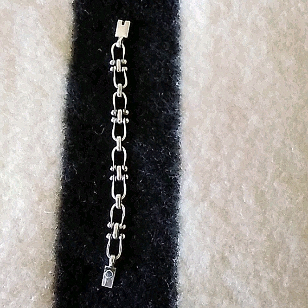 Sterling silver bracelet, handcrafted